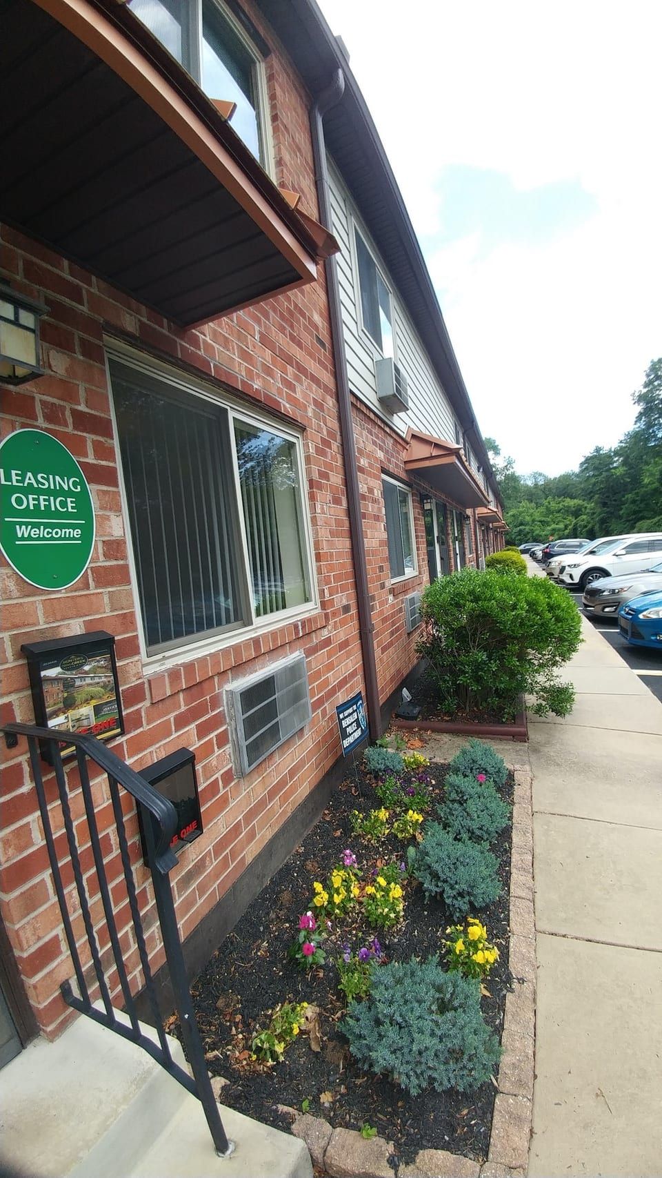 Building exterior front view