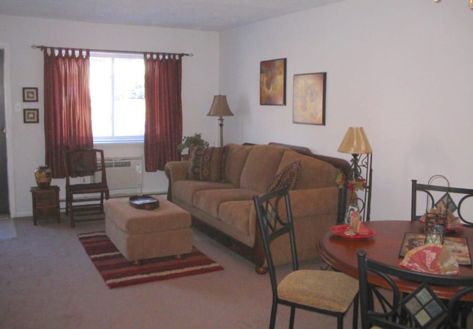 Apartment interior living area