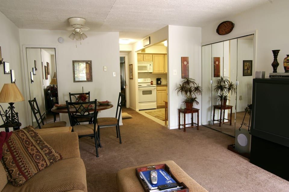 Spacious bedroom